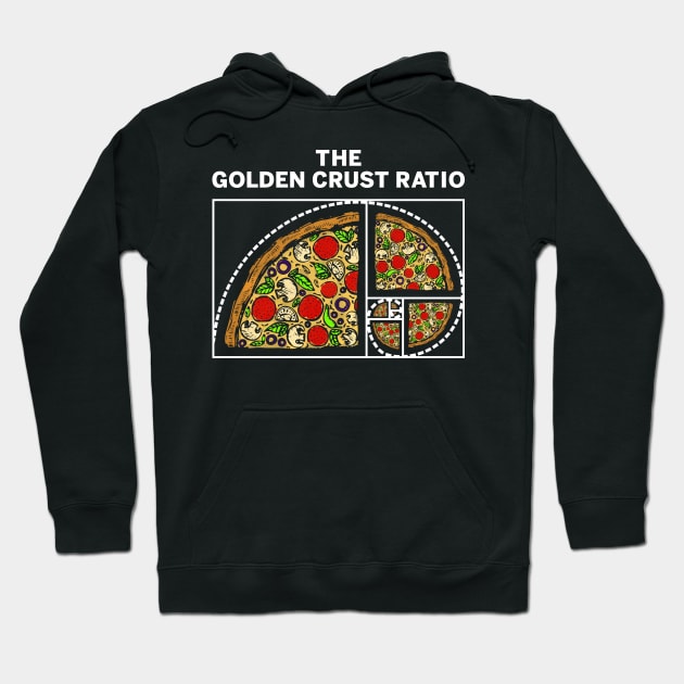 The golden crust ratio (new) Hoodie by Bomdesignz